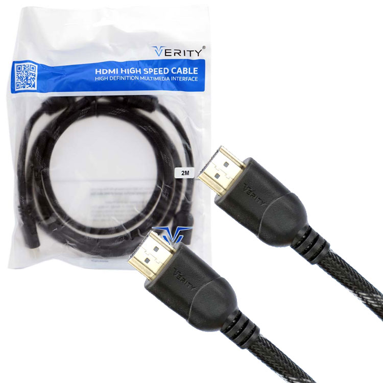 کابل 3 متری HDMI کنفی VERITY — تصویر ۲