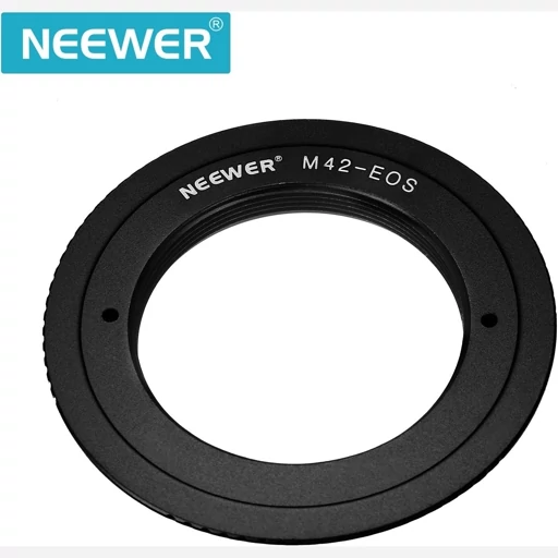 اداپتور لنز m42 Neewer به دوربین کانن الیاژ الومنیوم با کیفیت اورجینال امازون المان