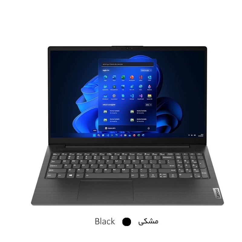 لپ تاپ لنوو Lenovo V15 پردازنده Ryzen3 7320U رم 8GB حافظه 512GB SSD گرافیک Radeon 610m