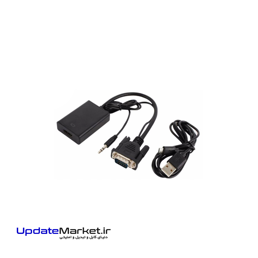 مبدل VGA TO HDMI ADAPTER — تصویر ۲