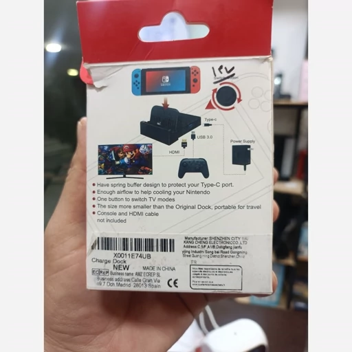 داک نینتندو سوئیچ 4K 1080P HDMI اورجینال امازون المان — تصویر ۸