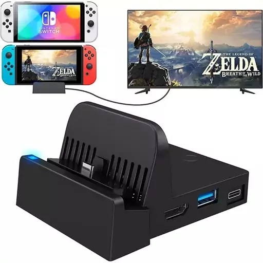 داک نینتندو سوئیچ 4K 1080P HDMI اورجینال امازون المان — تصویر ۲