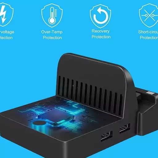 داک نینتندو سوئیچ 4K 1080P HDMI اورجینال امازون المان — تصویر ۵