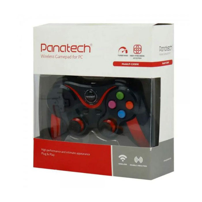 دسته بازی تک شوکدار بیسیم پاناتک Panatech P-G508w — تصویر ۶