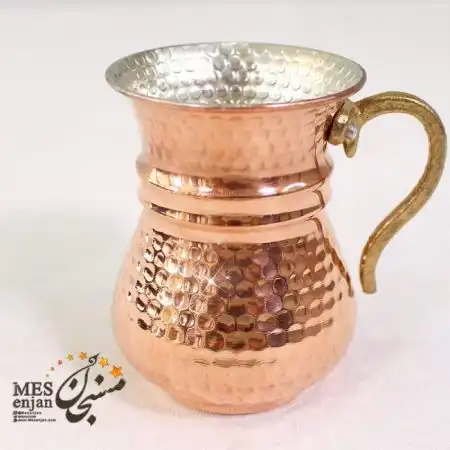 لیوان کمر باریک مسی طرح ترک — تصویر ۲
