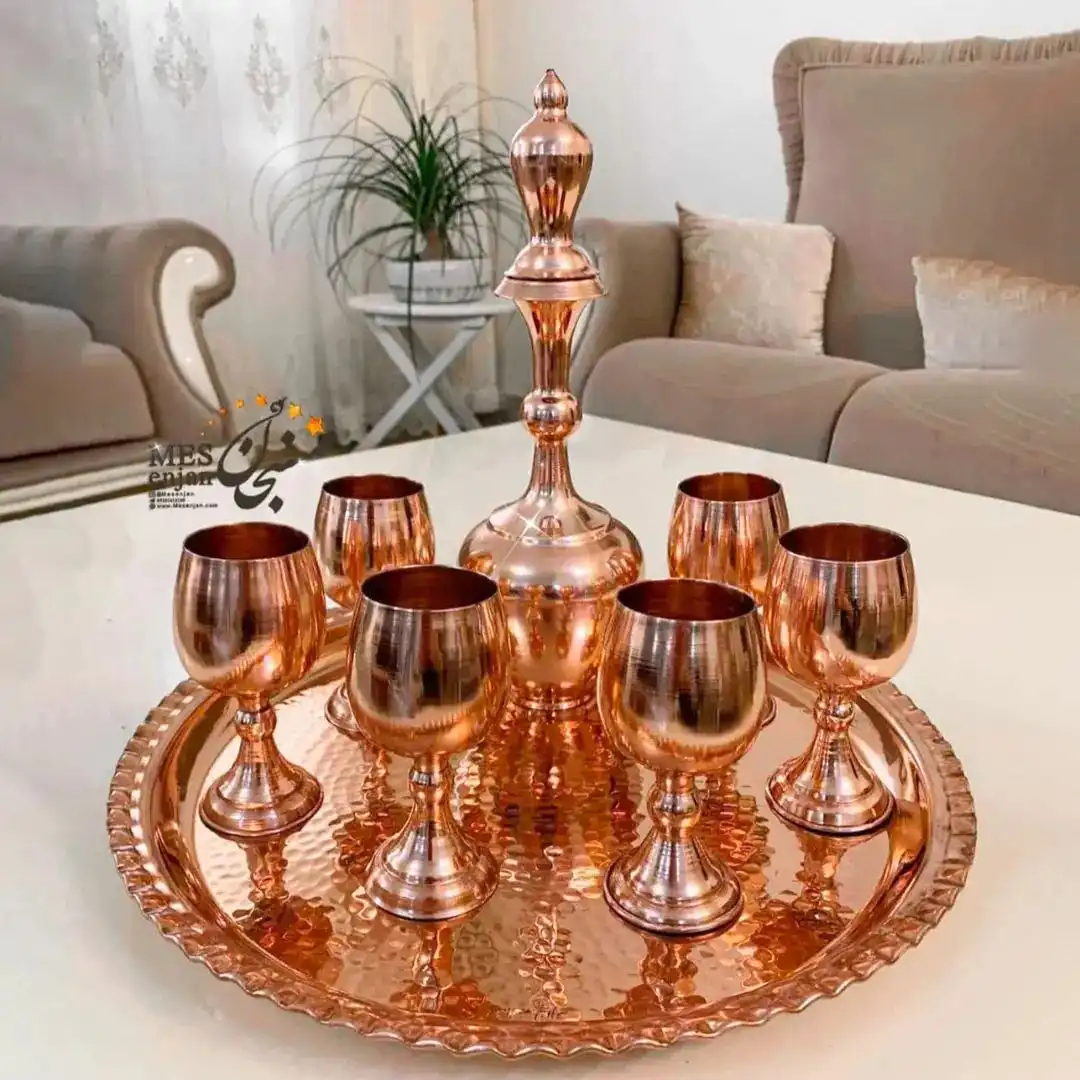 سینی تمام چکشی مسی