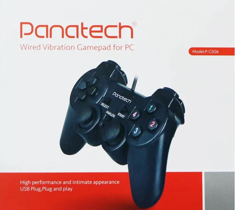 دسته بازی تک شوکدار سیمی پاناتک Panatech P-G506 — تصویر ۴