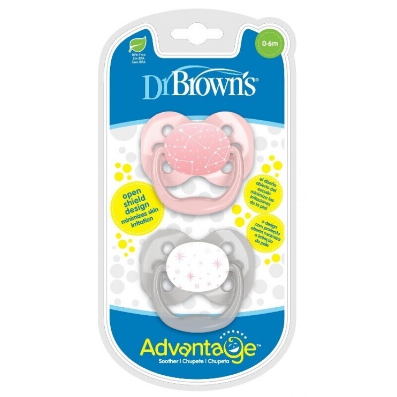 پستانک بادامی 0-6 لاوی دکتر برانرز Dr Brown’s pv12001-intlx