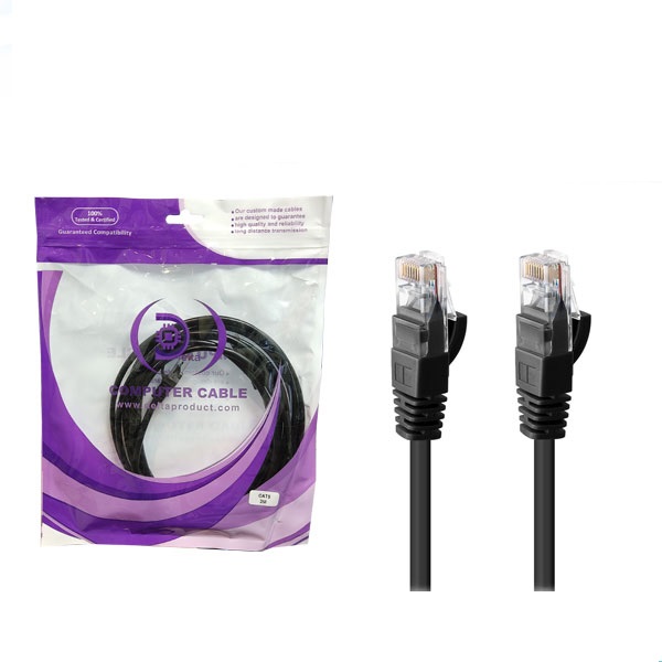 کابل شبکه 3 متری CAT 5 UTP برند دلتا — تصویر ۴