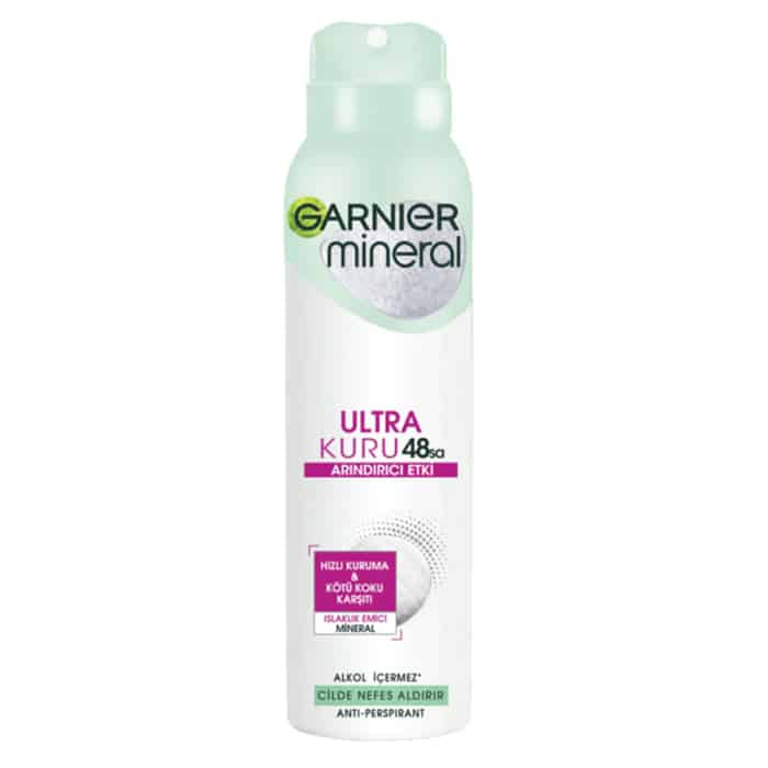 اسپری ضد تعریق گارنیر 48 ساعته مدل Garnier Ultra Kuru