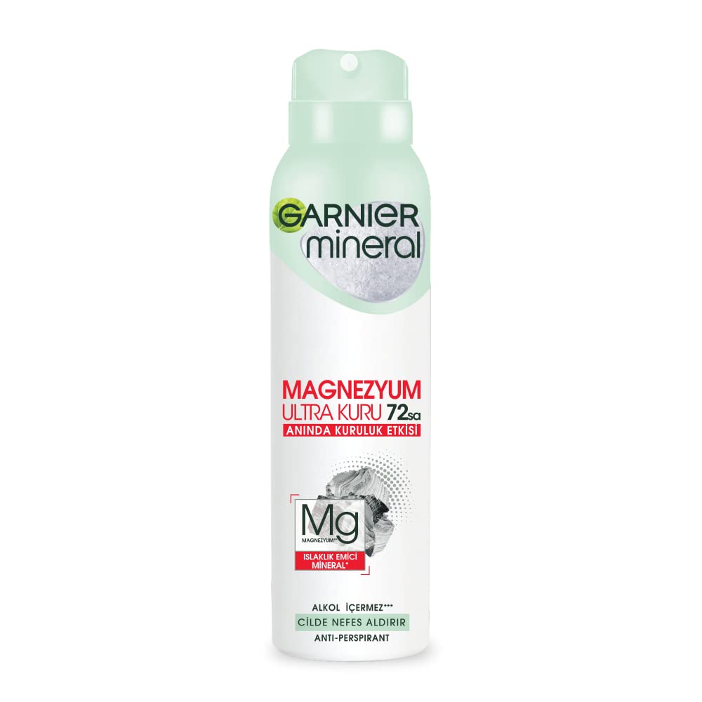 اسپری ضد تعریق گارنیر مدل Magnezyum حجم 150 میل