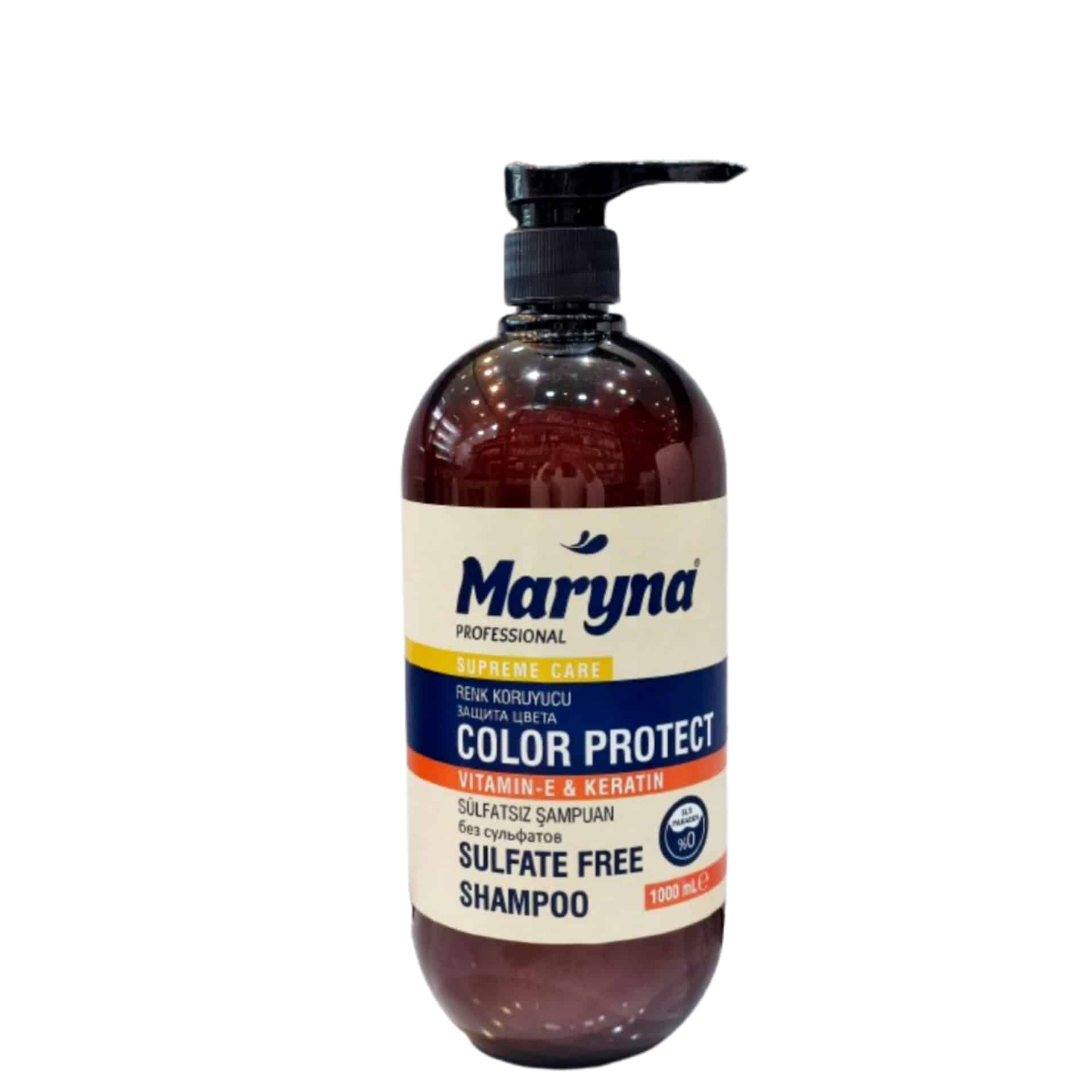 شامپو بدون سولفات مارینا مو های رنگ شده1000میلMaryna SUPRME CARE — تصویر ۲
