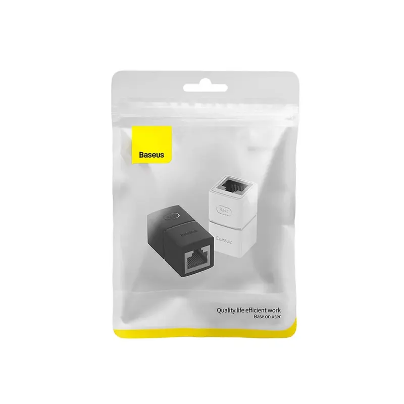 رابط کابل شبکهLAN بیسوس Baseus AirJoy Series Network Cable Connector B00131100111-00 (دو عددی) — تصویر ۸