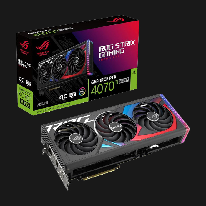 کارت گرافیک ایسوس ROG Strix GeForce RTX4070 Ti SUPER 16GB GDDR6X OC Edition