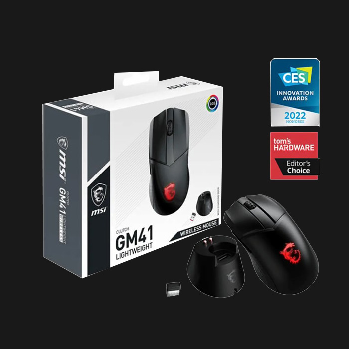 موس بی سیم ام اس آی CLUTCH GM41