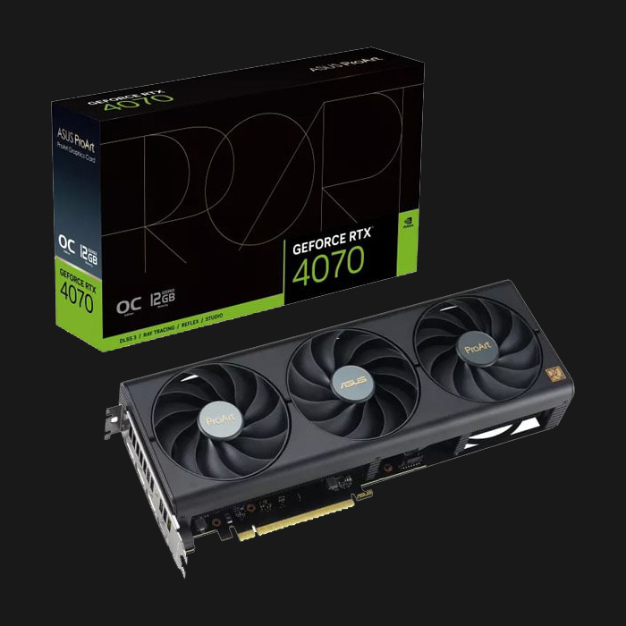 کارت گرافیک Asus ProArt GeForce RTX4070 OC Edition 12GB GDDR6X