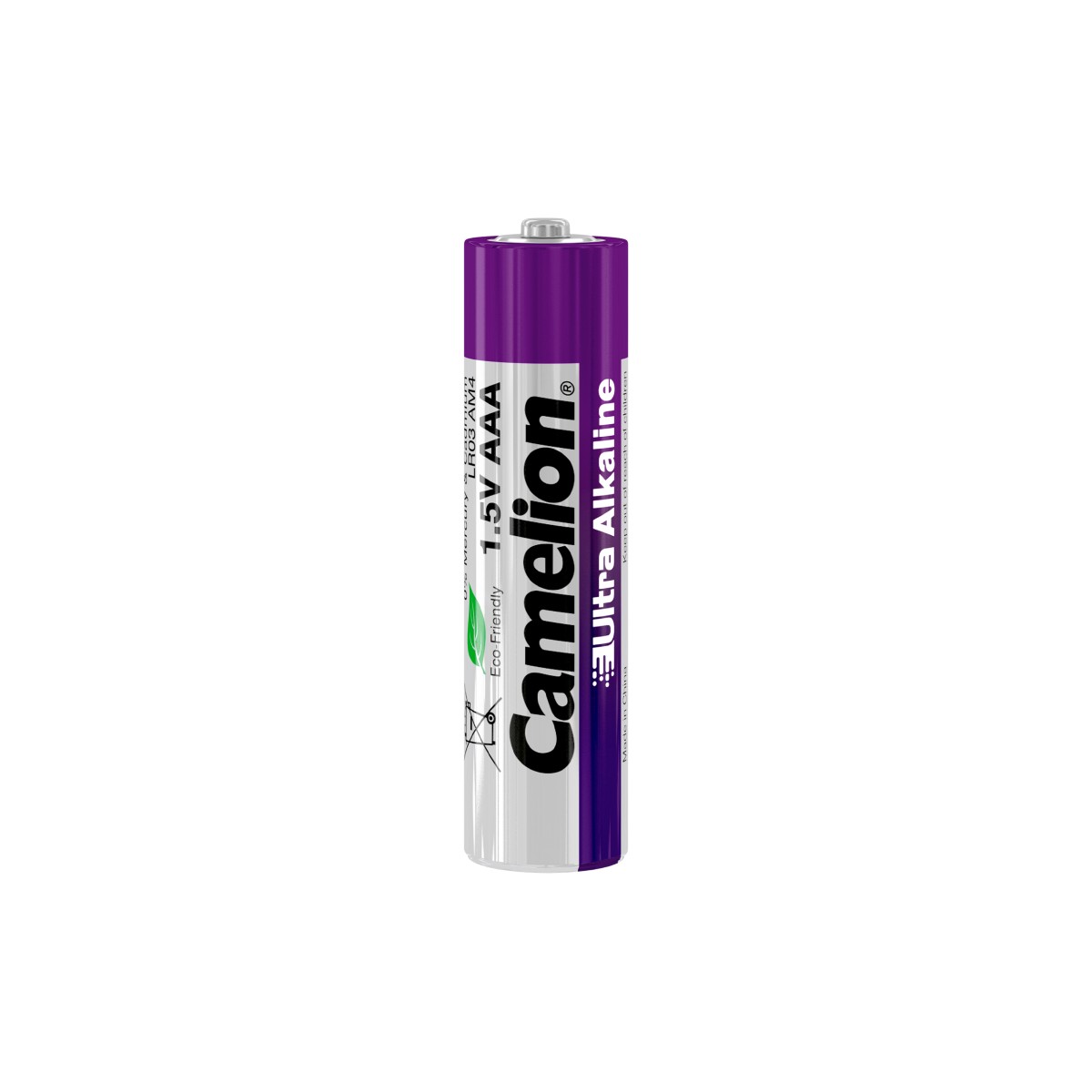 باتری نیم قلم اولترا آلکالاین کملیون Camelion Ultra Alkaline Battery بسته دو عددی — تصویر ۲