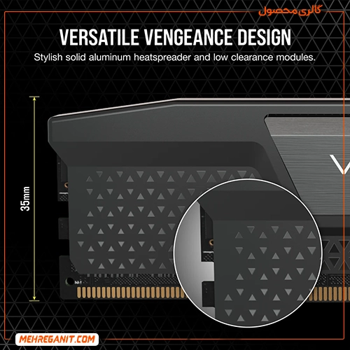 رم کورسیر مدل VENGEANCE 16GB 5200MHz DDR5 CL40 — تصویر ۸