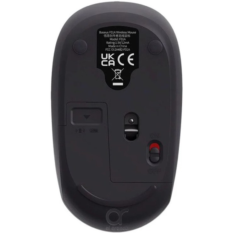 ماوس سایلنت بی سیم باسئوس مدل Baseus B01055502833 F01A — تصویر ۴