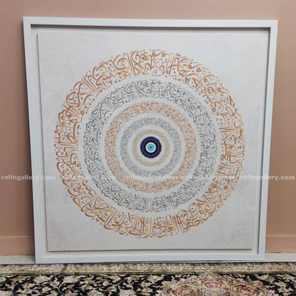 تابلو چشم نظر روی بوم — تصویر ۳