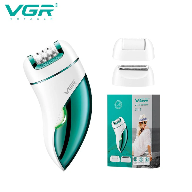 اپیلاتور سه کاره وی جی آر مدل V-731 — تصویر ۴