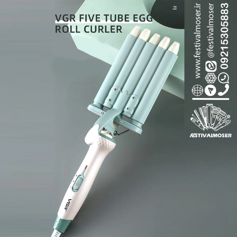 فرکننده مو پنج لول وی جی آر مدل V-597 — تصویر ۳