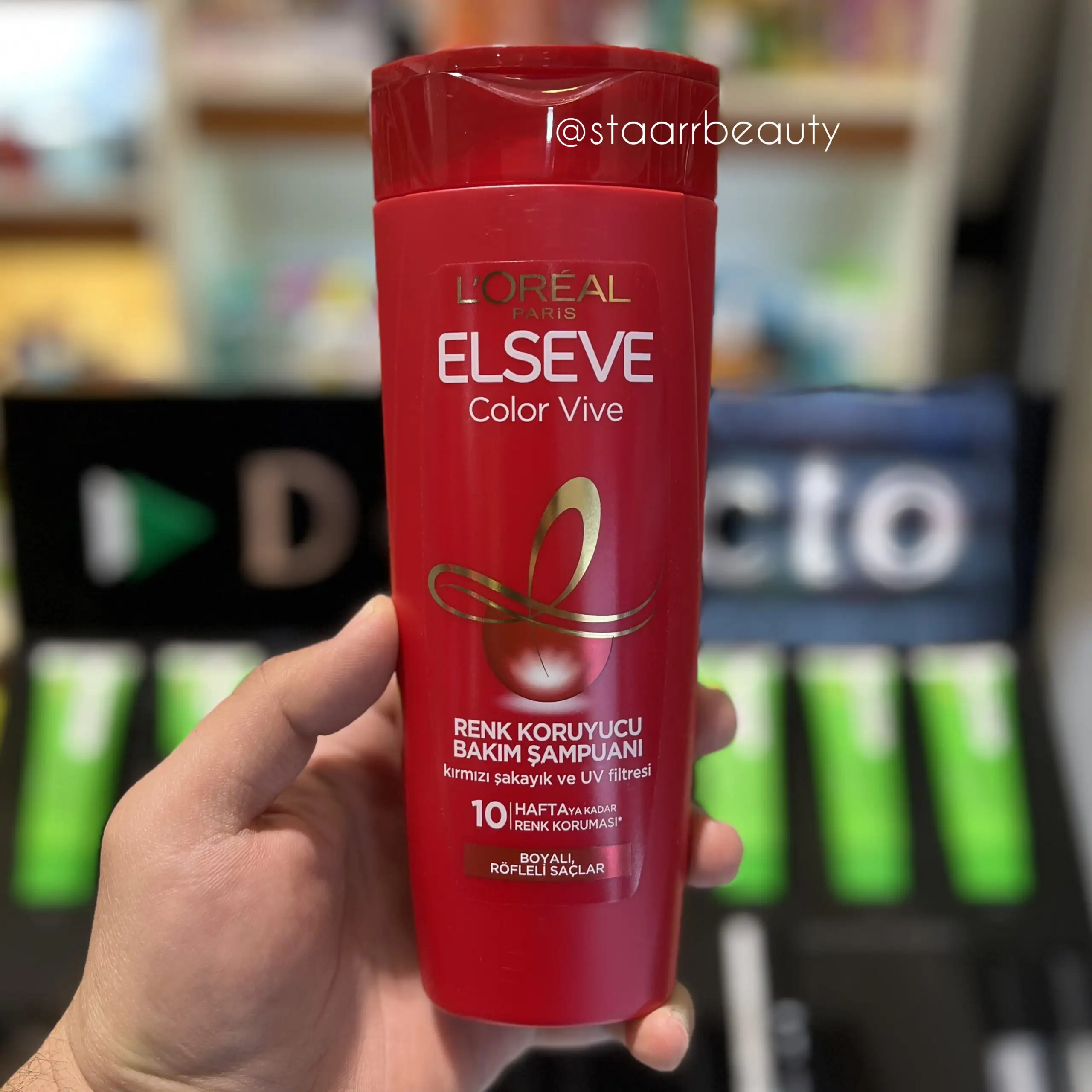 شامپو لورآل السیو قرمز Loreal Color Vive