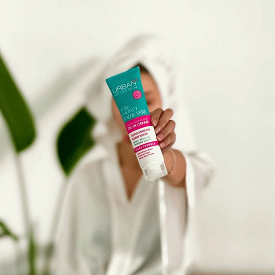 کرم مو نارگیل و آلوئه ورا اربن کر ترکیه 150 میل URBANCARE COCONUT & ALOE VERA OIL IN CREAM