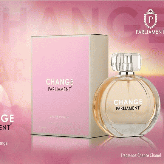 ادکلن زنانه شنل چنس پارلمنت ساخت امارات 100 میل PARLIAMENT EAU DE PARFUM CHANGE