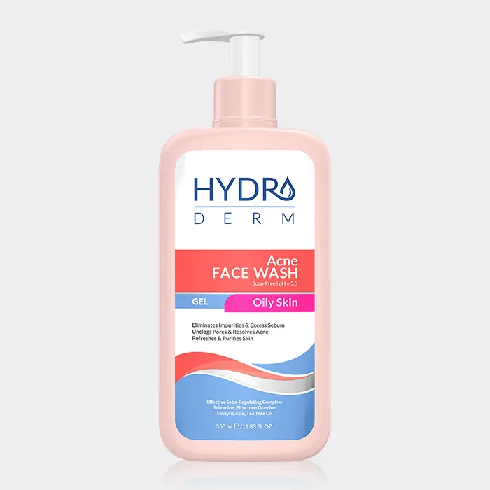 ژل شستشو ضد جوش هیدرودرم Hydroderm Acne Face Wash 350ml