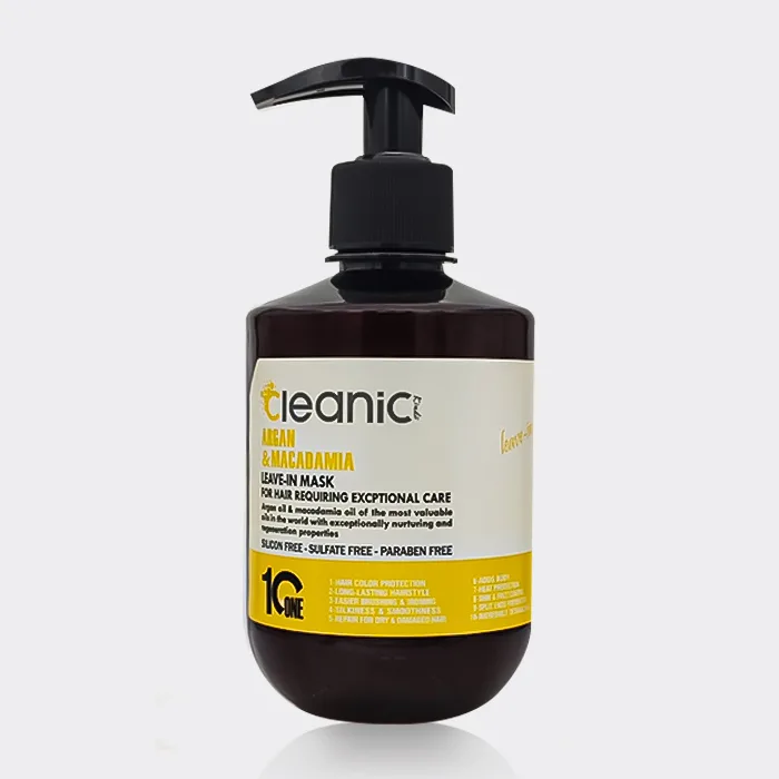 ماسک مو آرگان و ماکادمیا بعد از حمام کلینیک کیندی Cleanic Kindii Argan&amp; Leave In Mask 350ml