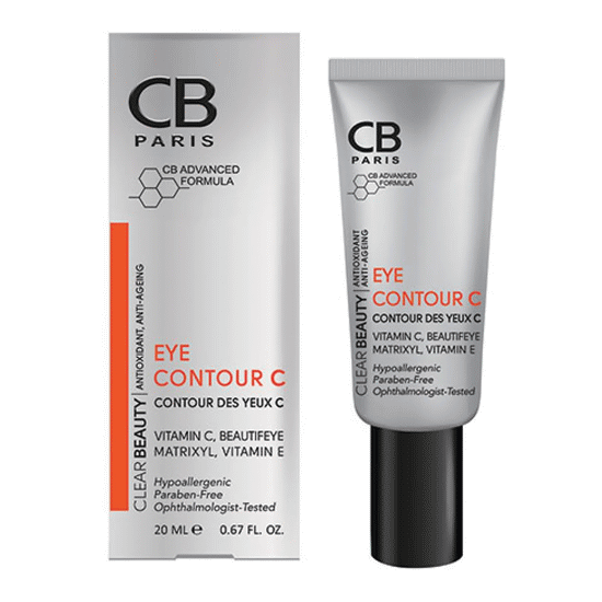 کرم دور چشم ضد چروک و روشن کننده ویتامین سی سی بی CB PARIS EYE CONTOUR C