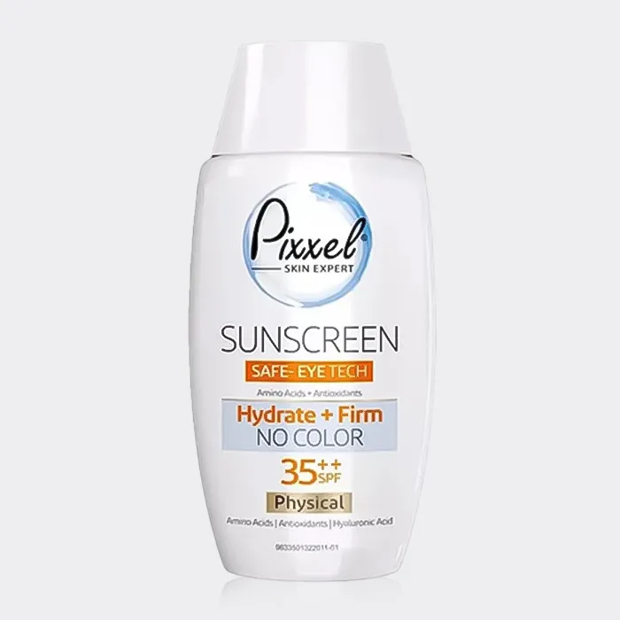 کرم ضد آفتاب دور چشم بدون رنگ پیکسل Pixxel Sunscreen Safe Eye Tech 50ml — تصویر ۲