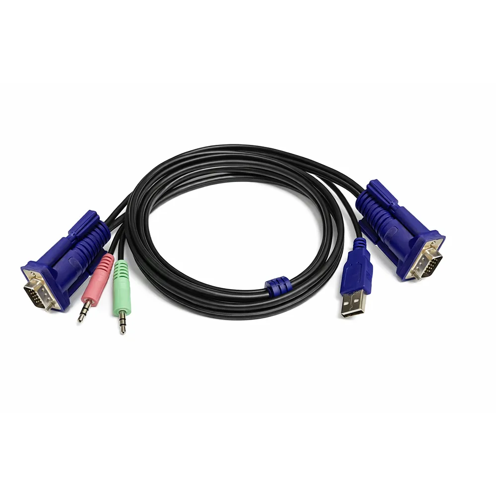 سوییچ VGA KVM چهار پورت USB کی نت پلاس مدلKPU624 — تصویر ۴