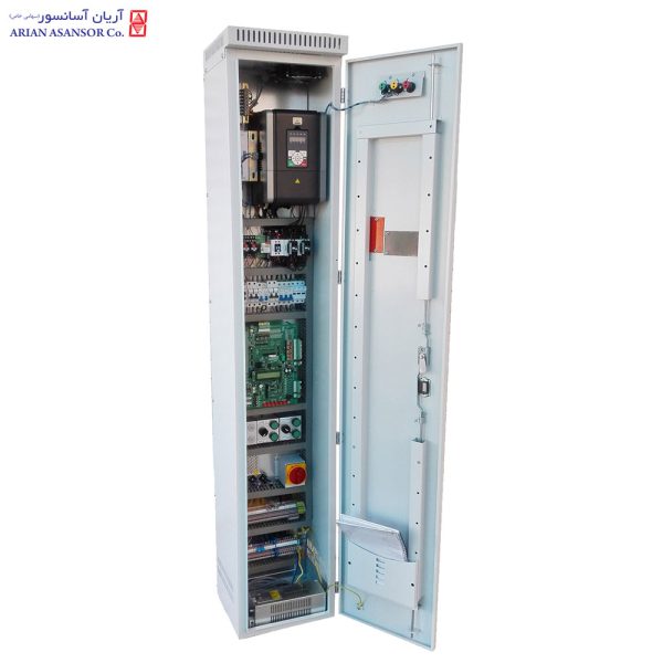 تابلو فرمان آریان آسانسور اچ پی مونت 18.5 کیلووات گیرلس پرو پلاس (MRL)