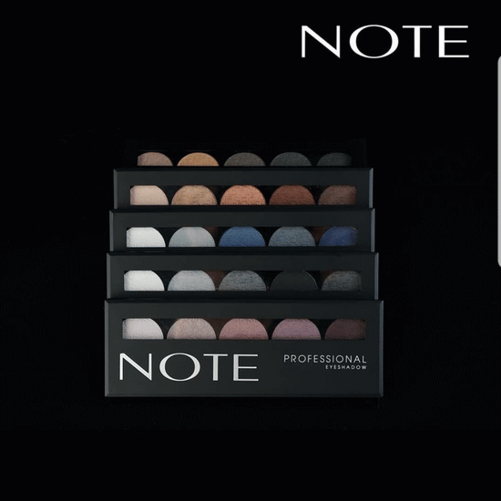پالت سایه چشم پروفشنال 5 رنگ نوت NOTE PROFESSIONAL EYESHADOW