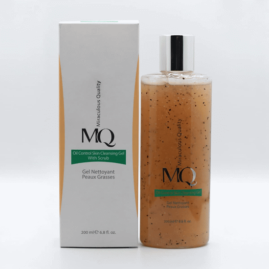 ژل شستشوی لایه بردار ام کیو 200 میل MQ OIL CONTROL SKIN CLEANSING GEL