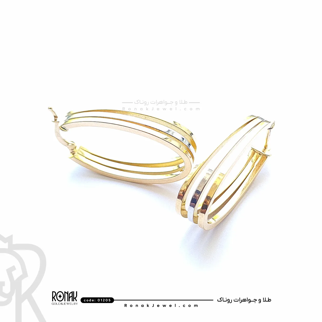 گوشواره پروفیل ریلی کد01205