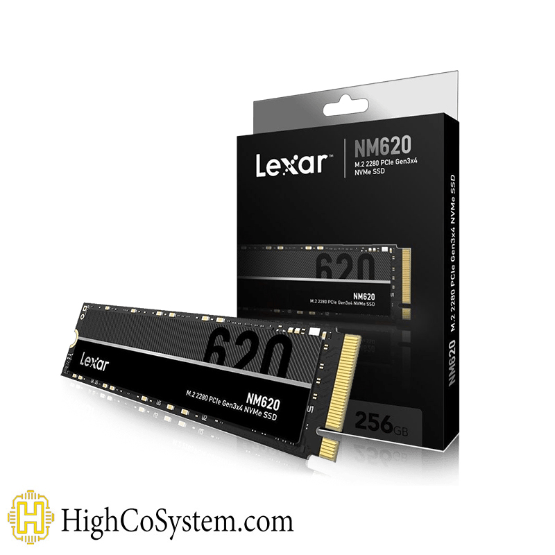 حافظه جامد اینترنال256 گیگابایتSSD LEXAR NM620 NVMe