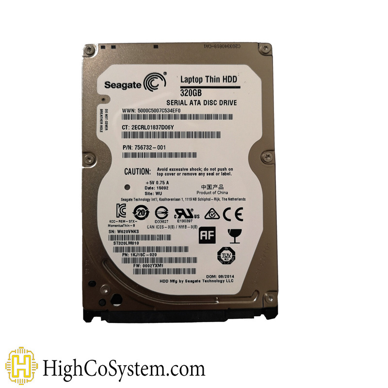 هارد لپ تاپ سیگیت اینترنال ظرفیت 320 گیگابایت مدل ST320LT007