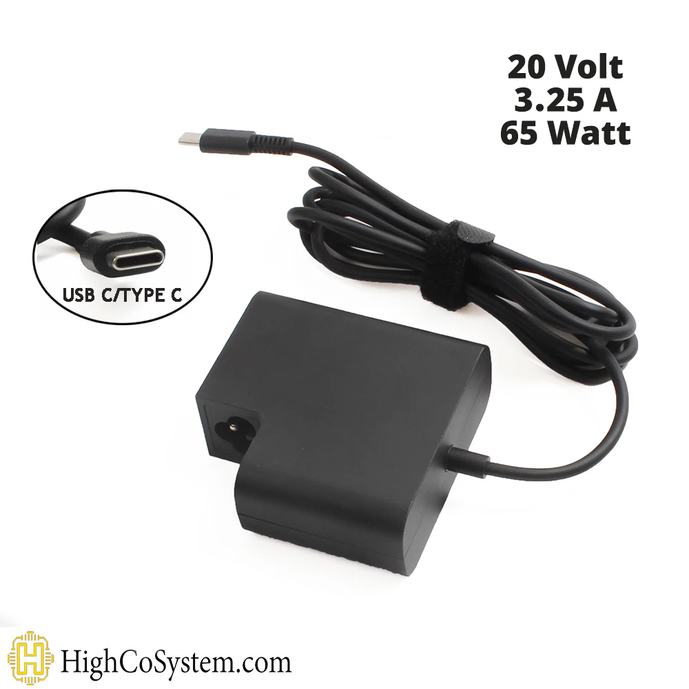 آداپتور لپ تاپ اچ پی20V 3,25A (65W) ADAPTER HP TYPE-C