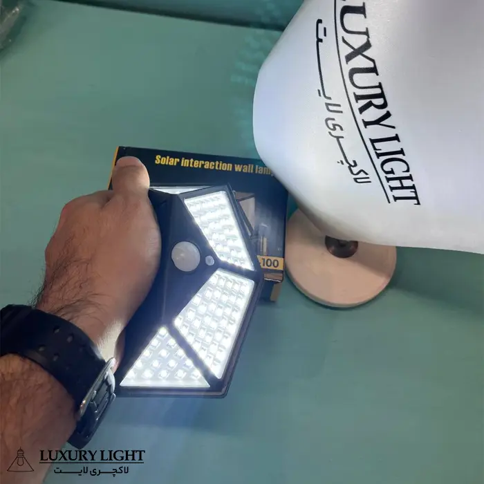 چراغ خورشیدی مدل sh-114 — تصویر ۴