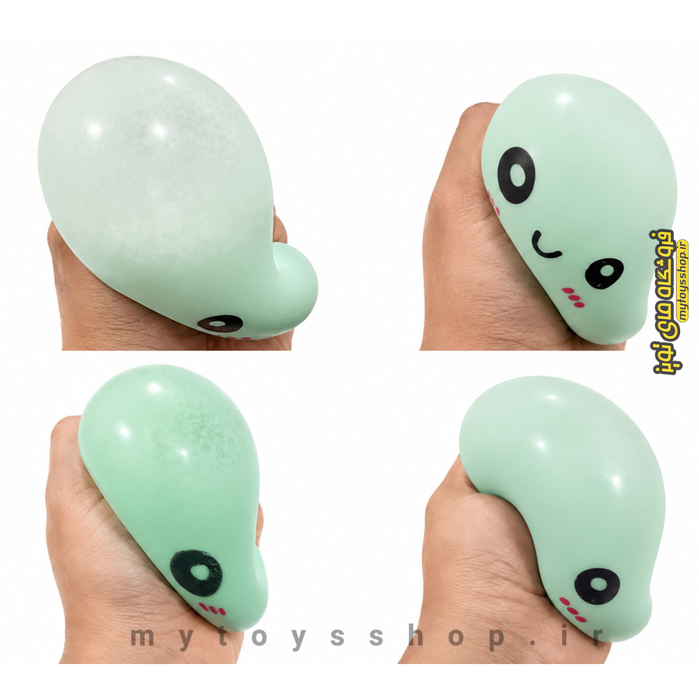 فیجت اسکویشی دامپلینگ خامه ای بزرگ Squishy Dumpling — تصویر ۷