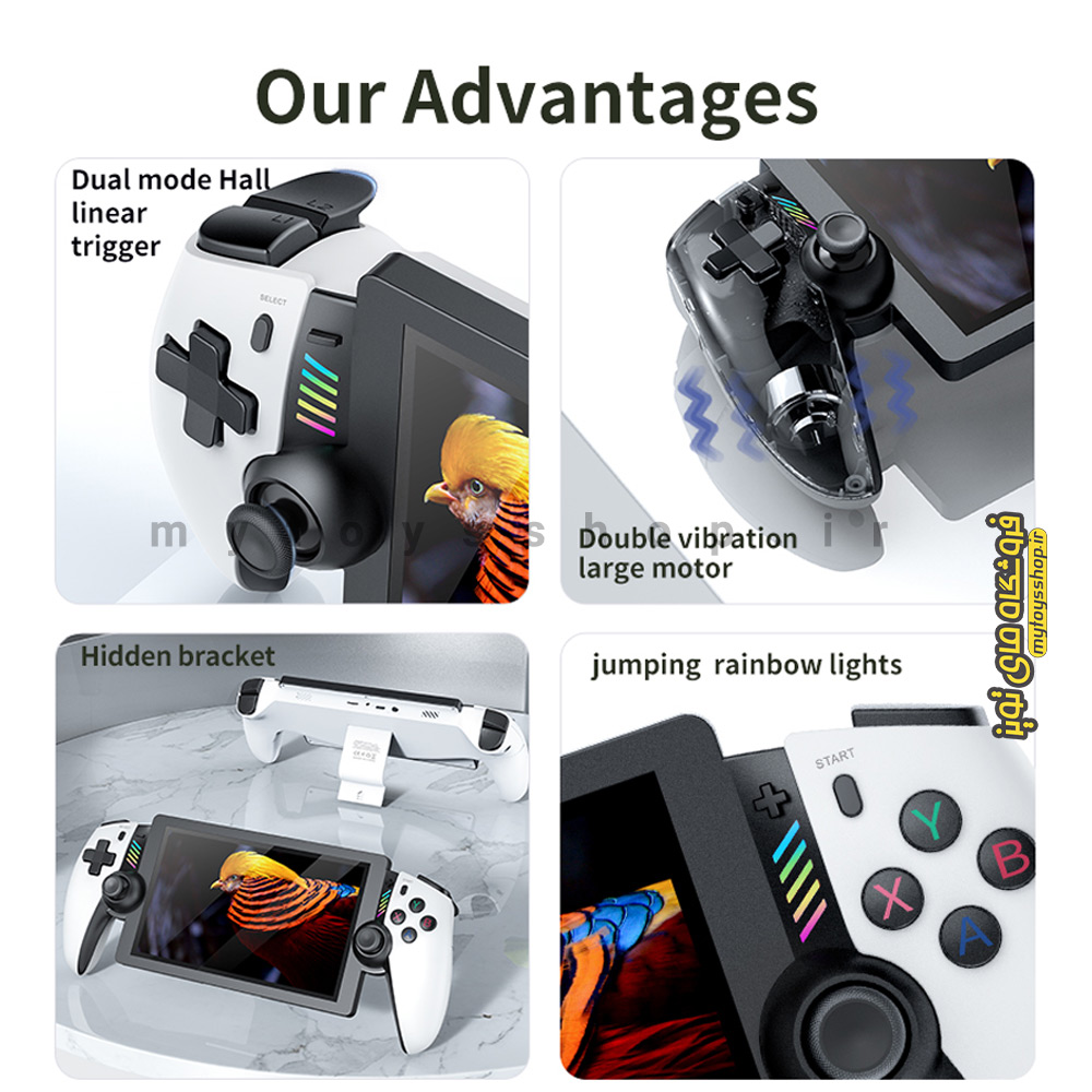 کنسول بازی دستی Game Console Retro M28 — تصویر ۴