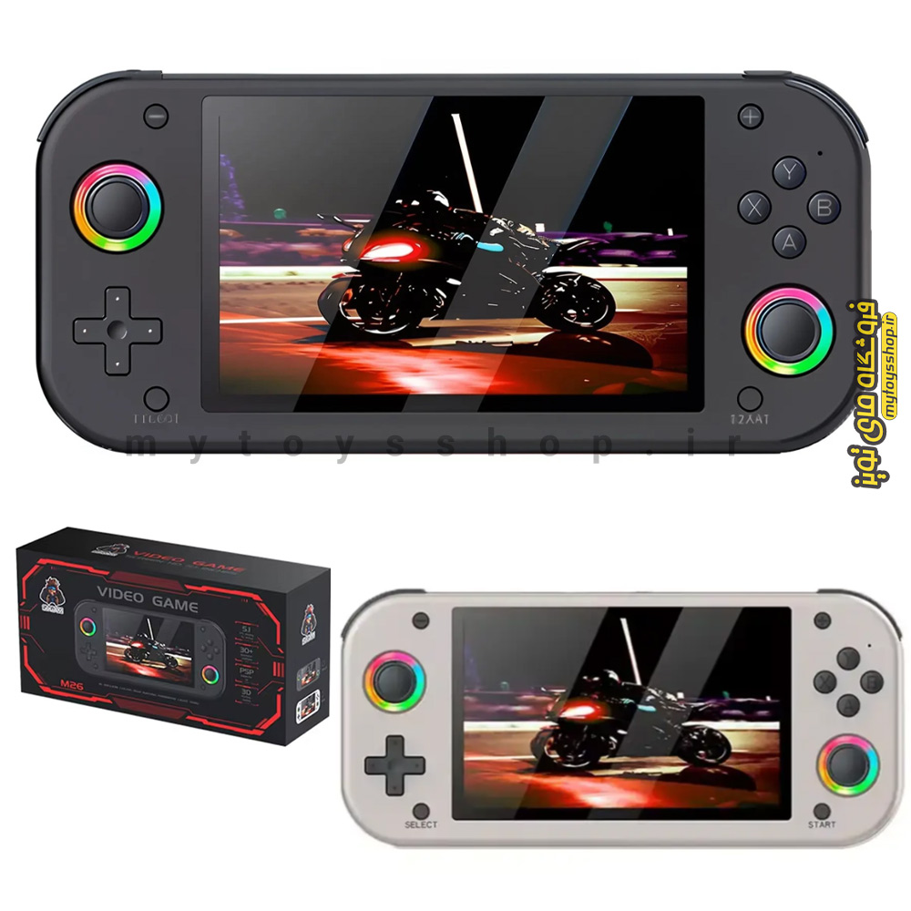 کنسول بازی دستی مدل Game Console M26 — تصویر ۲