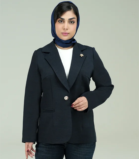 کت تک دکمه زنانه کد 4520