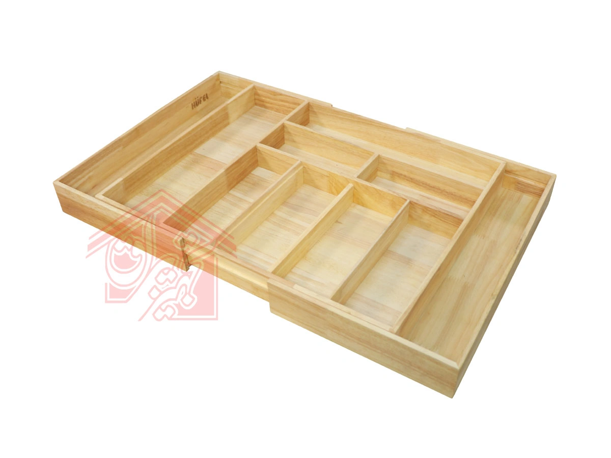 نظم دهنده کشو کابینت رگلاژی با جا ادویه و تخته هوفل — تصویر ۵