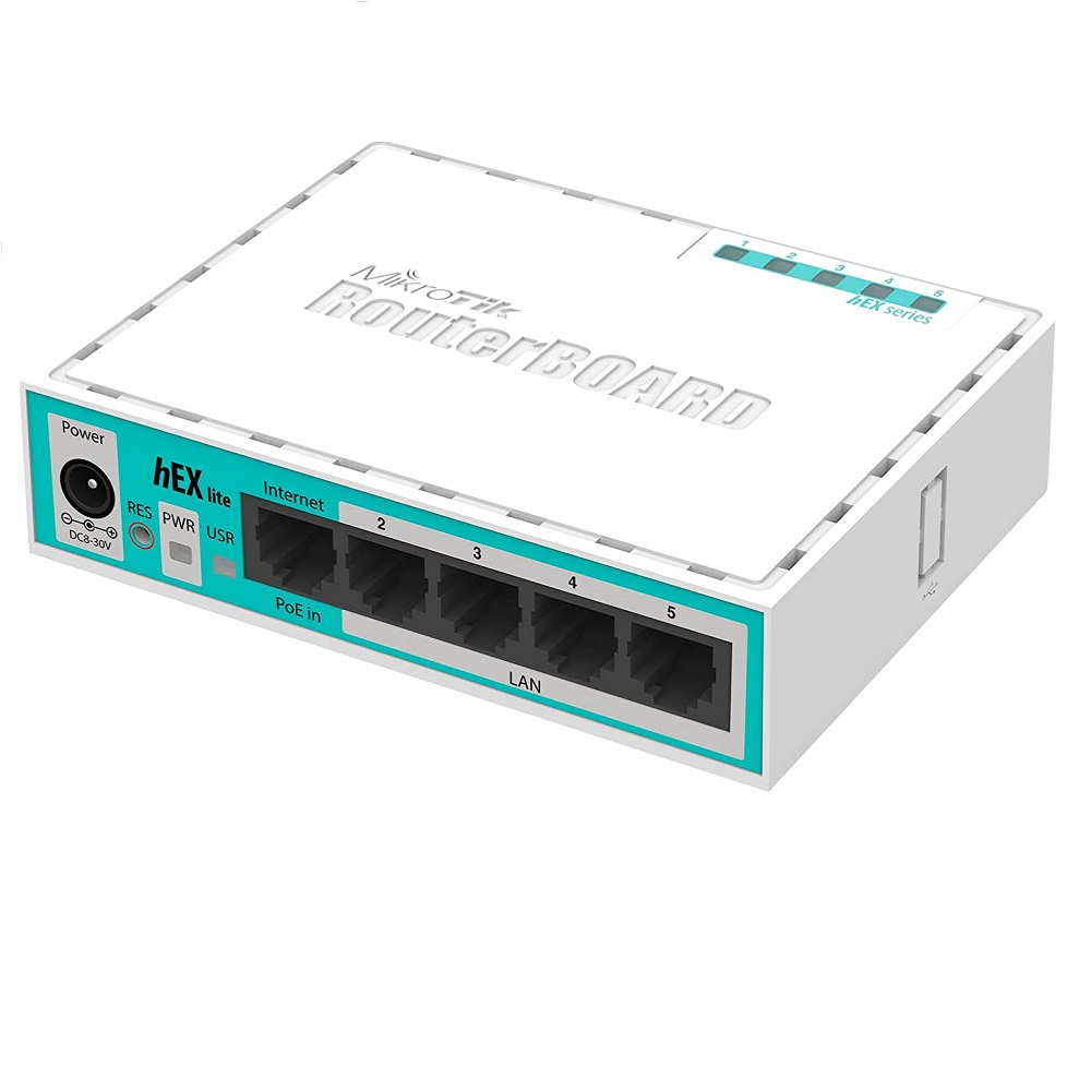 روتر 5 پورت میکروتیک مدل RB750r2 HEX Lite — تصویر ۳
