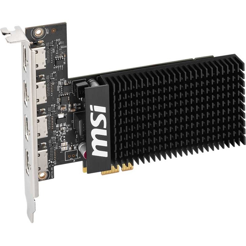 کارت گرافیک ام اس آی GT 710 ظرفیت ۲ گیگابایت DDR3 رابط حافظه 64 بیت (استوک )
