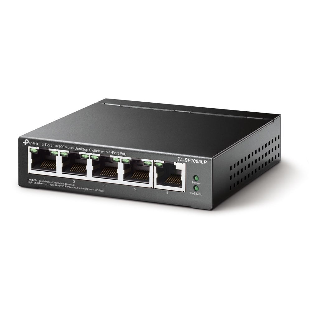 سوییچ 5 پورت با 4 پورت POE تی پی لینک مدل TL-SF1005LP — تصویر ۵